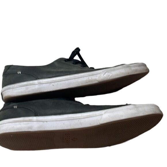 Sperry Top-Sider Striper LTT Grey Leather Lace Up Sneakers. Size 12 - Picture 4 of 8